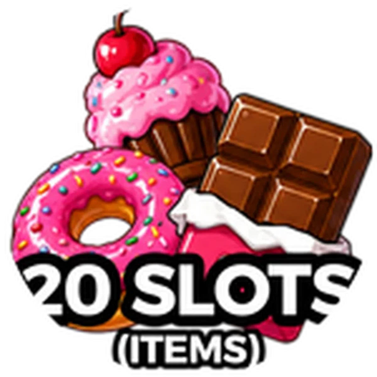 ภาพทางการ More Equipped Items (20 slots) ของ +1 Speed Keyboard Escape