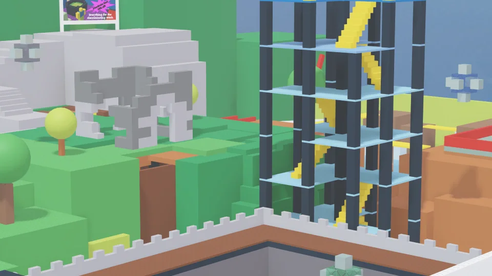 ภาพประกอบ Crossroads จาก Roblox Rivals Wiki ชุมชน