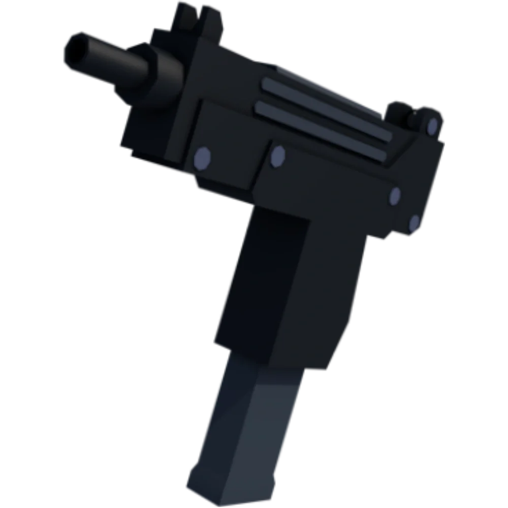 ภาพประกอบ Uzi จาก Roblox Rivals Wiki ชุมชน