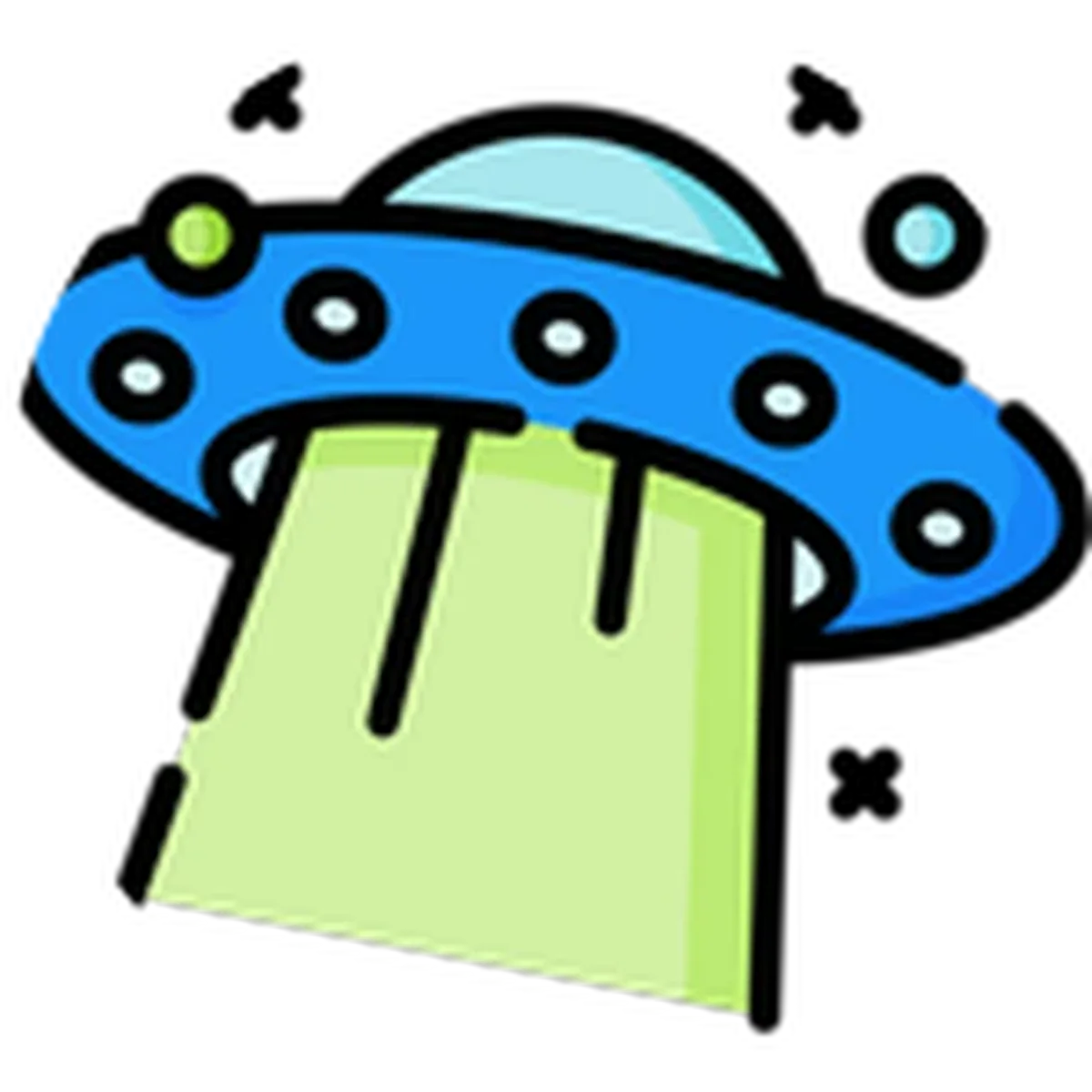 ไอคอน Badge Find the UFO ทางการ จาก Roblox สำหรับ Search For The Needle Wiki