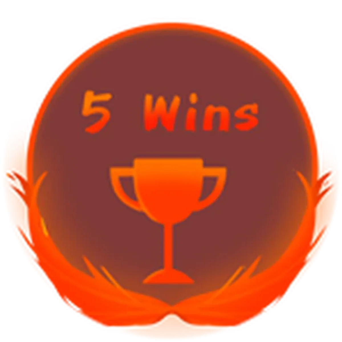 ไอคอน Badge 5 Wins ทางการ จาก Roblox สำหรับ Squid Game X Wiki