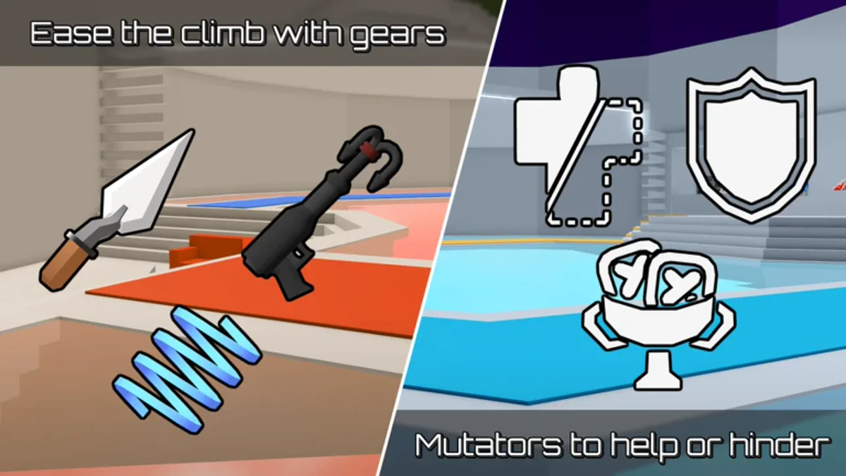 ภาพทางการ ภาพโปรโมต Gear และ Mutator ของ Tower of Hell