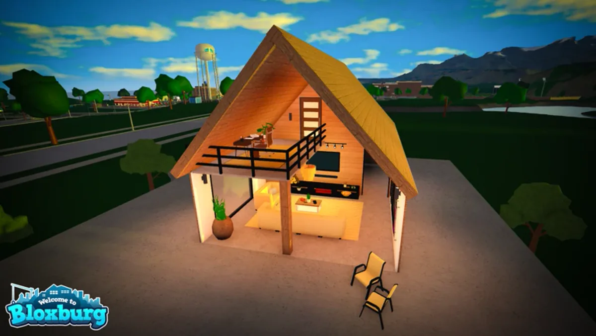 ภาพบ้านหลังคาจั่วกลวงของ Event Hollow Gable Roofs