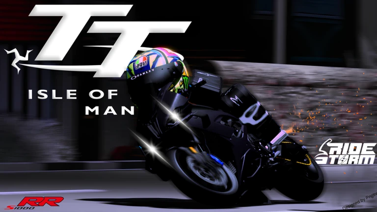 ภาพทางการ Ride Storm มอเตอร์ไซค์แข่ง Isle of Man ในภาพโปรโมต · Media Ride Storm · 77674045243173