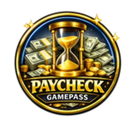 ภาพทางการ Ride Storm เหรียญ Paycheck พร้อมรูปเงินและนาฬิกาทราย · Pass Paycheck 💲 · 1609118478