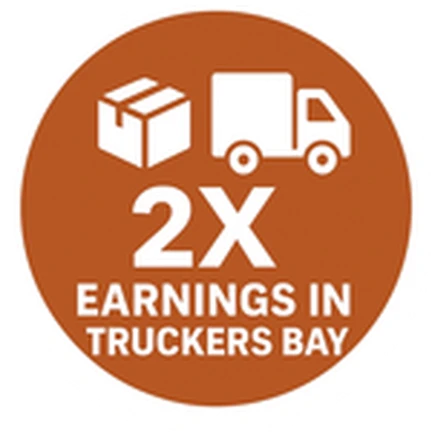 ภาพทางการ Ride Storm สัญลักษณ์ 2X Earnings in Truckers Bay ของ Pass เก่า · Pass 2X PAYMENT TRUCKERS BAY 💰 · 1472548718