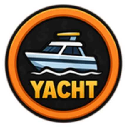 ภาพทางการ ROB IT ไอคอน Badge Yacht พร้อมสัญลักษณ์เป้าหมาย/ตัวเลข · Badge Yacht · 1528226032432721