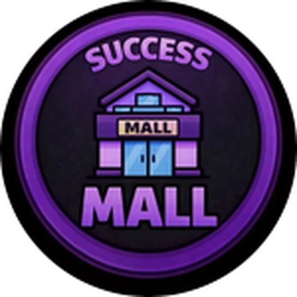 ภาพทางการ ROB IT ไอคอน Badge Mall Completed พร้อมสัญลักษณ์เป้าหมาย/ตัวเลข · Badge Mall Completed · 2876613810896089