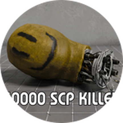 ภาพทางการ SCP MORPH ป้าย 50000 SCP KILLED พร้อมหน้าตัวละคร · Badge 50000 SCP 💀 · 1349301475101398