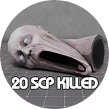 ภาพทางการ SCP MORPH ป้าย 20 SCP KILLED พร้อมหน้าตัวละคร · Badge 20 SCP 💀 · 740135460955361