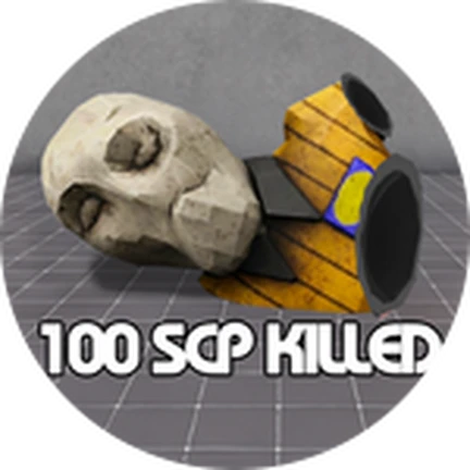 ภาพทางการ SCP MORPH ป้าย 100 SCP KILLED พร้อมหน้าตัวละคร · Badge 100 SCP 💀 · 4057830855179332