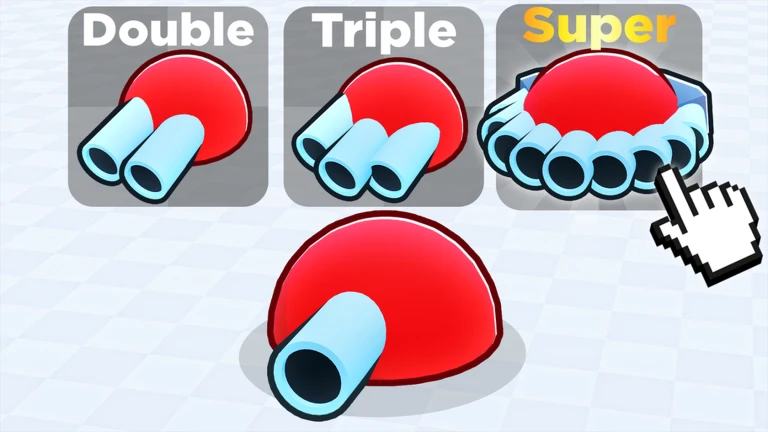 ภาพทางการ Tank Game!: ภาพรถถังปืนเดี่ยว Double Triple และ Super · Media Tank Game! · 93645233966630
