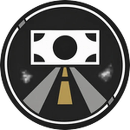ภาพทางการ TR Legacy: เหรียญความสำเร็จ Earned on the Road I · Badge Earned on the Road I · 3985624553743866