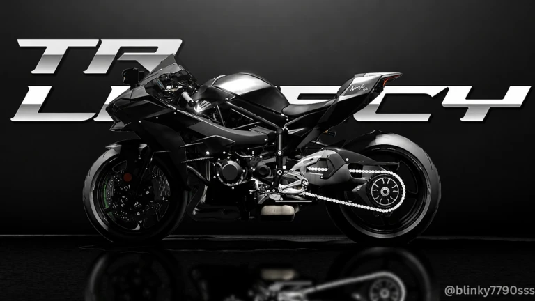 ภาพทางการ TR Legacy: รถจักรยานยนต์สีดำในภาพโปรโมตโลโก้ TR Legacy · Media TR Legacy · 108180963274907