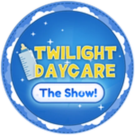 เหรียญ Badge คำว่า Twilight Daycare The Show จาก Twilight Daycare ของ Nighty Studio บน Roblox
