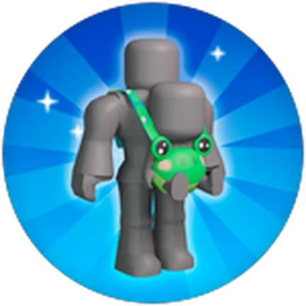 ชุดตัวละครพร้อมกระเป๋าอุ้มเด็กสีเขียว จาก Twilight Daycare ของ Nighty Studio บน Roblox