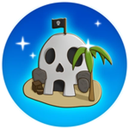 เกาะเล็กพร้อมหัวกะโหลก จาก Twilight Daycare ของ Nighty Studio บน Roblox