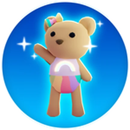 ตุ๊กตาหมีสีครีม จาก Twilight Daycare ของ Nighty Studio บน Roblox