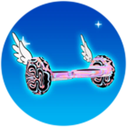 โฮเวอร์บอร์ดลายสีชมพูขาว จาก Twilight Daycare ของ Nighty Studio บน Roblox