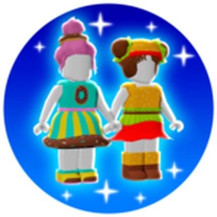 ชุดแต่งตัวลายอาหารสองชุด จาก Twilight Daycare ของ Nighty Studio บน Roblox