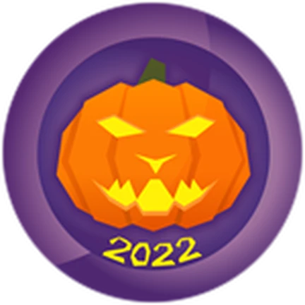 เหรียญ Badge Pumpkin Hunter ของ Warrior Cats: Ultimate Edition ตามภาพทางการ Roblox