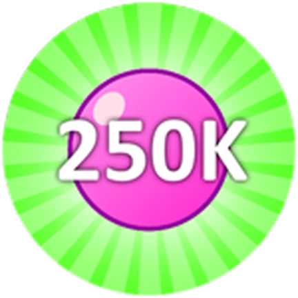 ภาพทางการ Classic Bubble Gum Simulator จาก Rumble Studios/Roblox: Bubble Enthusiast · Badge 2124441950