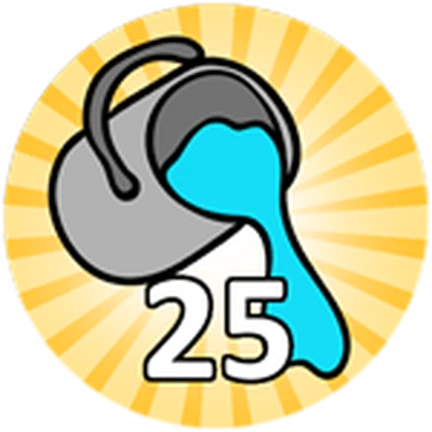 ภาพทางการ Classic Bubble Gum Simulator จาก Rumble Studios/Roblox: 25 Tile Painter Wins · Badge 2124579567