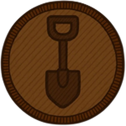 ภาพทางการ Dig to Escape: ไอคอน Badge Certified Excavator · Badge Certified Excavator · 870303073775363