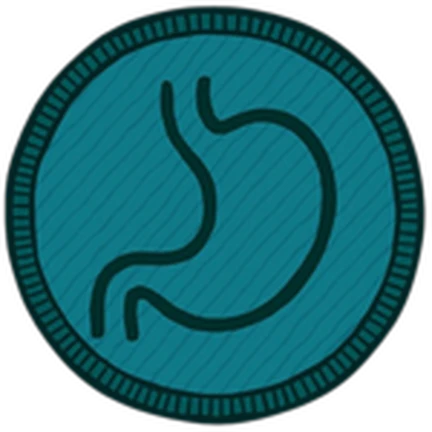 ภาพทางการ Dig to Escape: ไอคอน Badge Bottomless Stomach · Badge Bottomless Stomach · 1667917541643359
