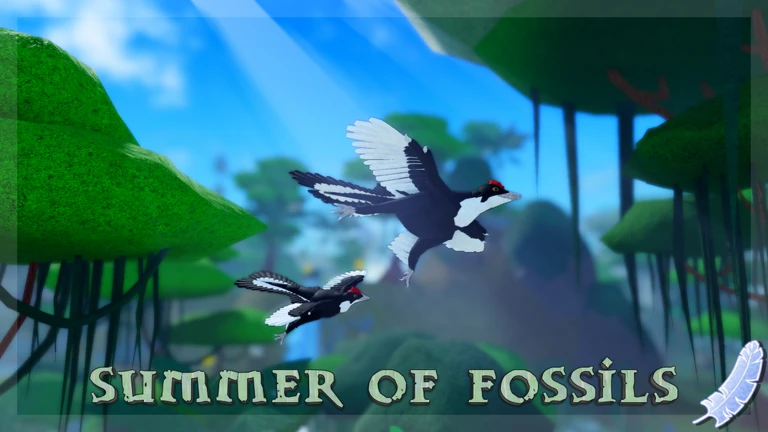 ภาพทางการ Feather Family จากผู้สร้าง/Roblox: Summer of Fossils · ประกาศปี 2025