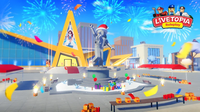 ภาพทางการ Livetopia จาก Century Makers/Roblox: Happy New Year! · Event 5738405943259693790 · ภาพ 1/1