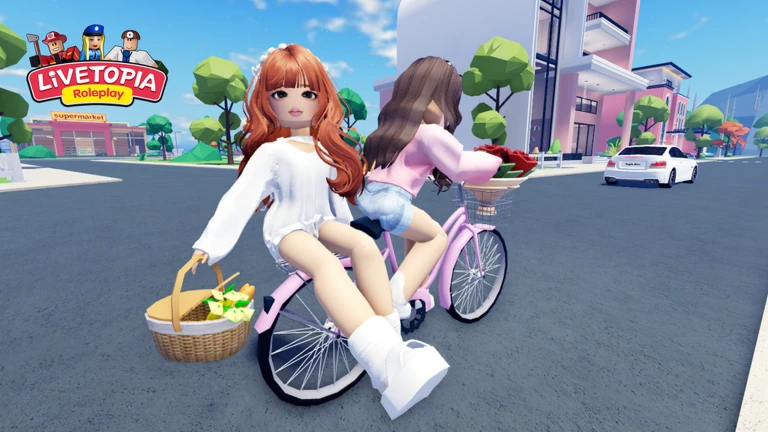 ภาพทางการ Livetopia จาก Century Makers/Roblox: 🚲 Summer Ride Fun! 🌞 · Event 1327233969304633750 · ภาพ 1/1